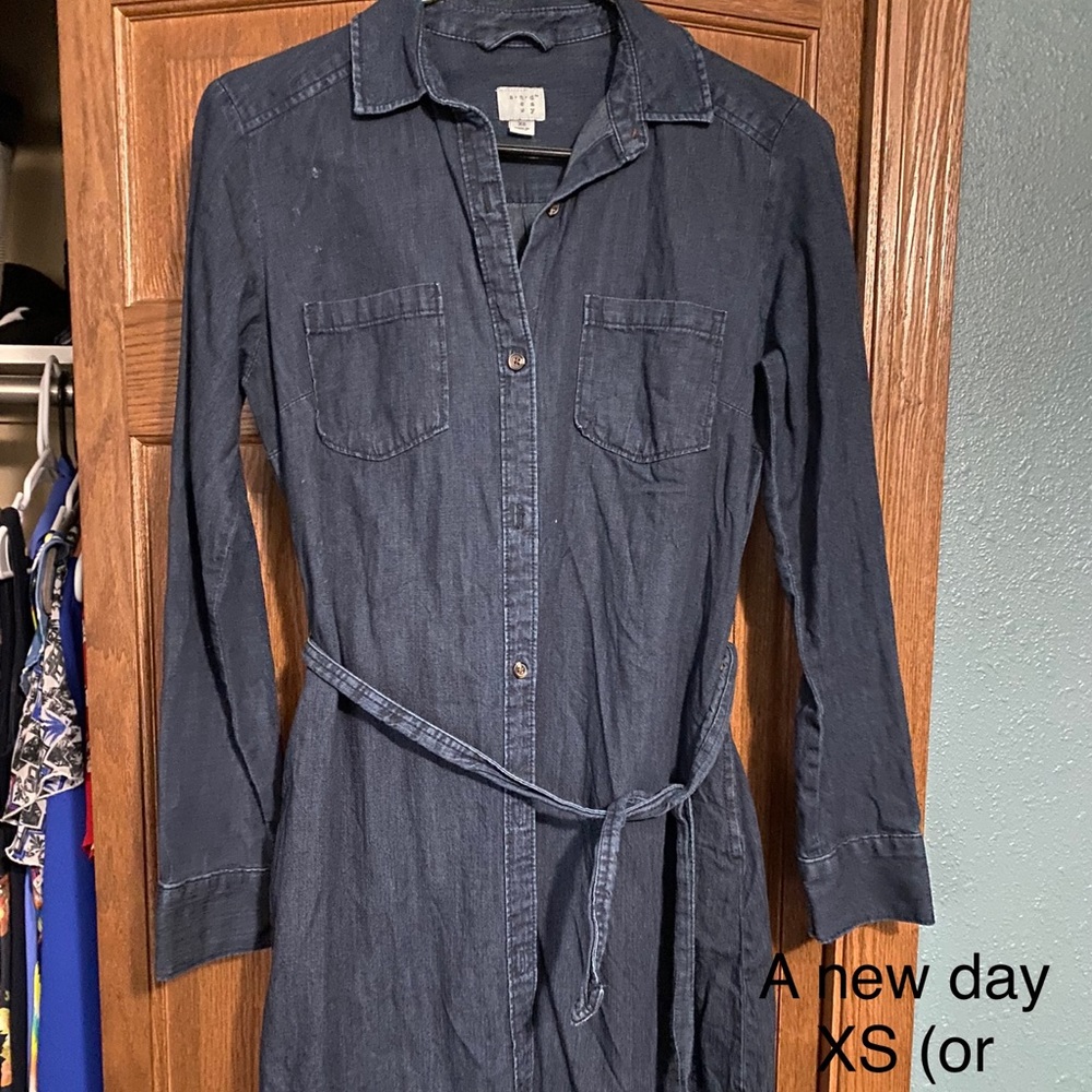 Denim A New Day Dark Wash Dress